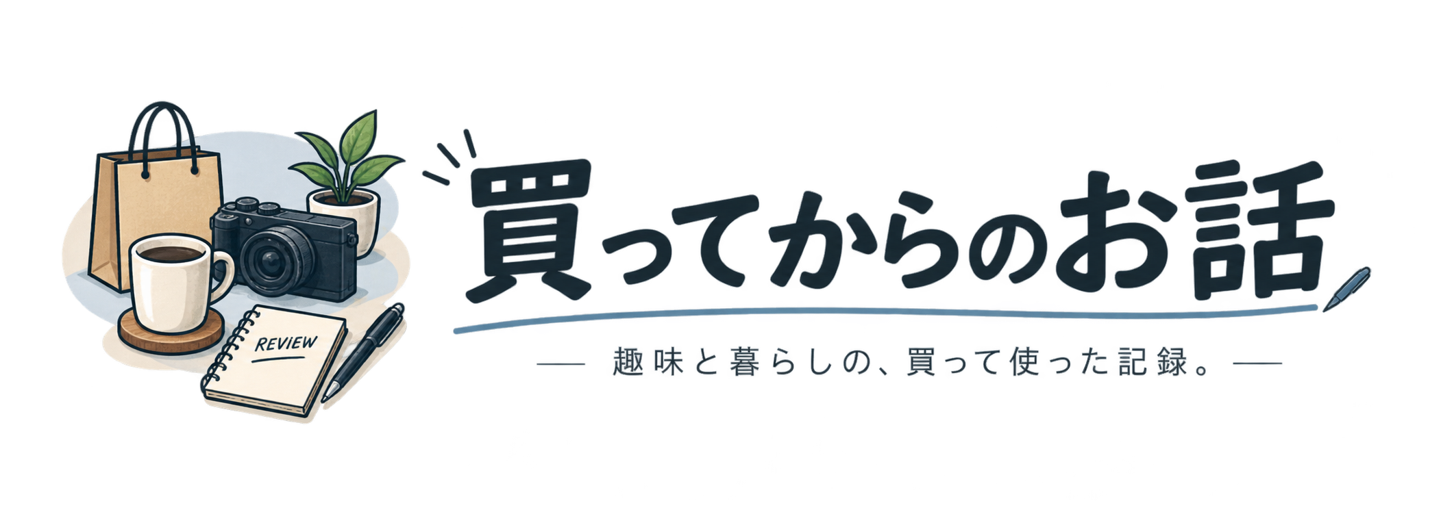 買ってからのお話